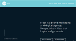 Desktop Screenshot of motifcreative.com